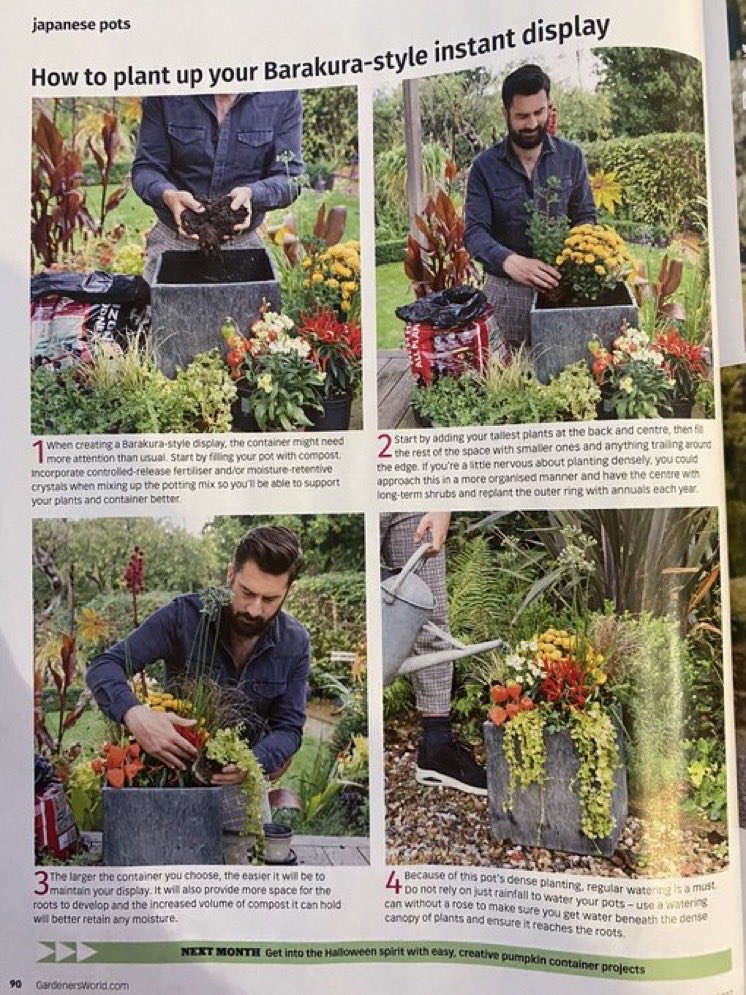 Introducing “Barakura style” to BBC Gardeners World magazine audiences this month! ⁦<a href="/GWmag/">BBC Gardeners' World Mag</a>⁩