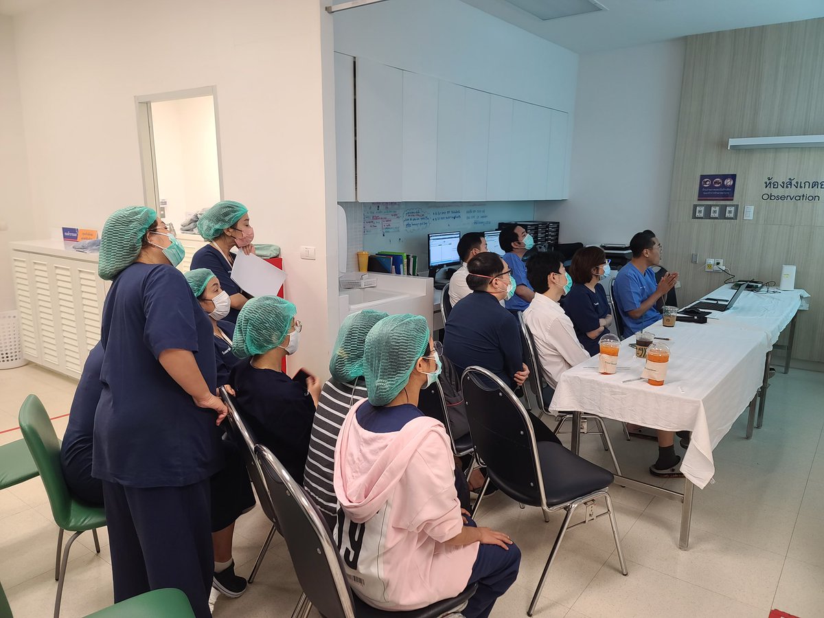 YongcheolKim2's tweet photo. <ASEAN SNUFFBOX Workshop: Day 7> #CardioTwitter #RadialFirst
Happy to visit Chulabhorn Hospital and meet Dr. Tanyarat and demonstrate several SNUFFBOX approach #LdTRA #RdTRA by finger or ultrasound guidance.
Today is last day in Bangkok, but hopefully visitng again https://t.co/X236sLL4UU