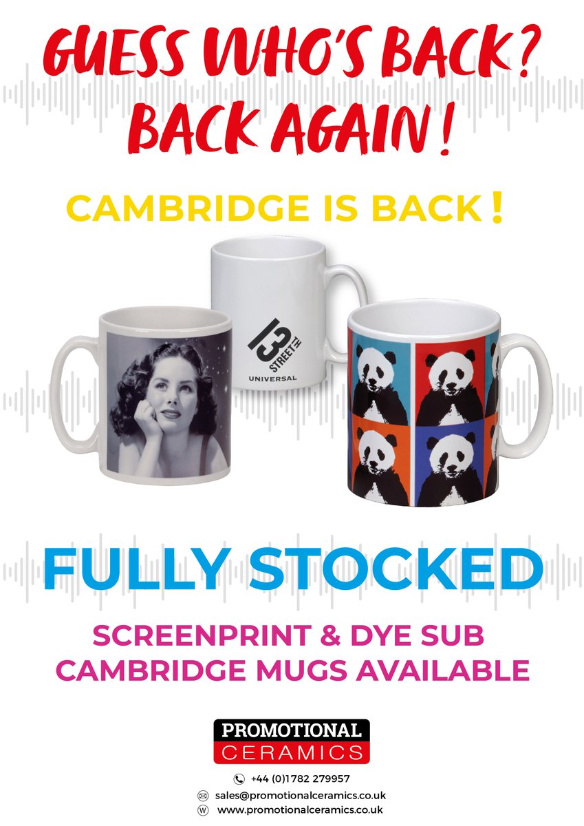 Promotional Ceramics (@proceramics) on Twitter photo 