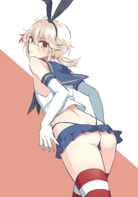 (原神垢作ったので別垢から再掲)
そいでこれは若干不健全な島風コスの万葉くん 通称しまかずくん 