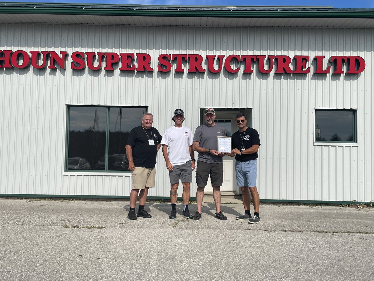 AlexRuff17's tweet image. Congratulations to @CalhounSS on their 30th anniversary! A great success story of a local #BruceGreyOwenSound business that has continued to expand and grow. They’re looking for qualified workers to hire too. #localbusiness #labourshortage