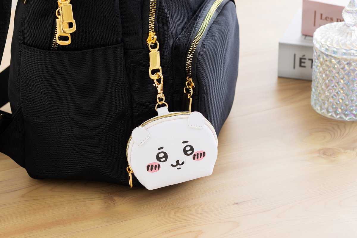 🌱新商品🌱 『シェル型おかおミニポーチ』 （#ちいかわ／#ハチワレ