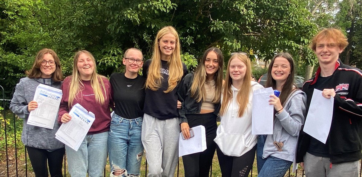 Great captures from today's A level Results Day <a href="/MaelorSixth/">Maelor Sixth</a> <a href="/MaelorPenley/">Maelor School Penley</a> 😀