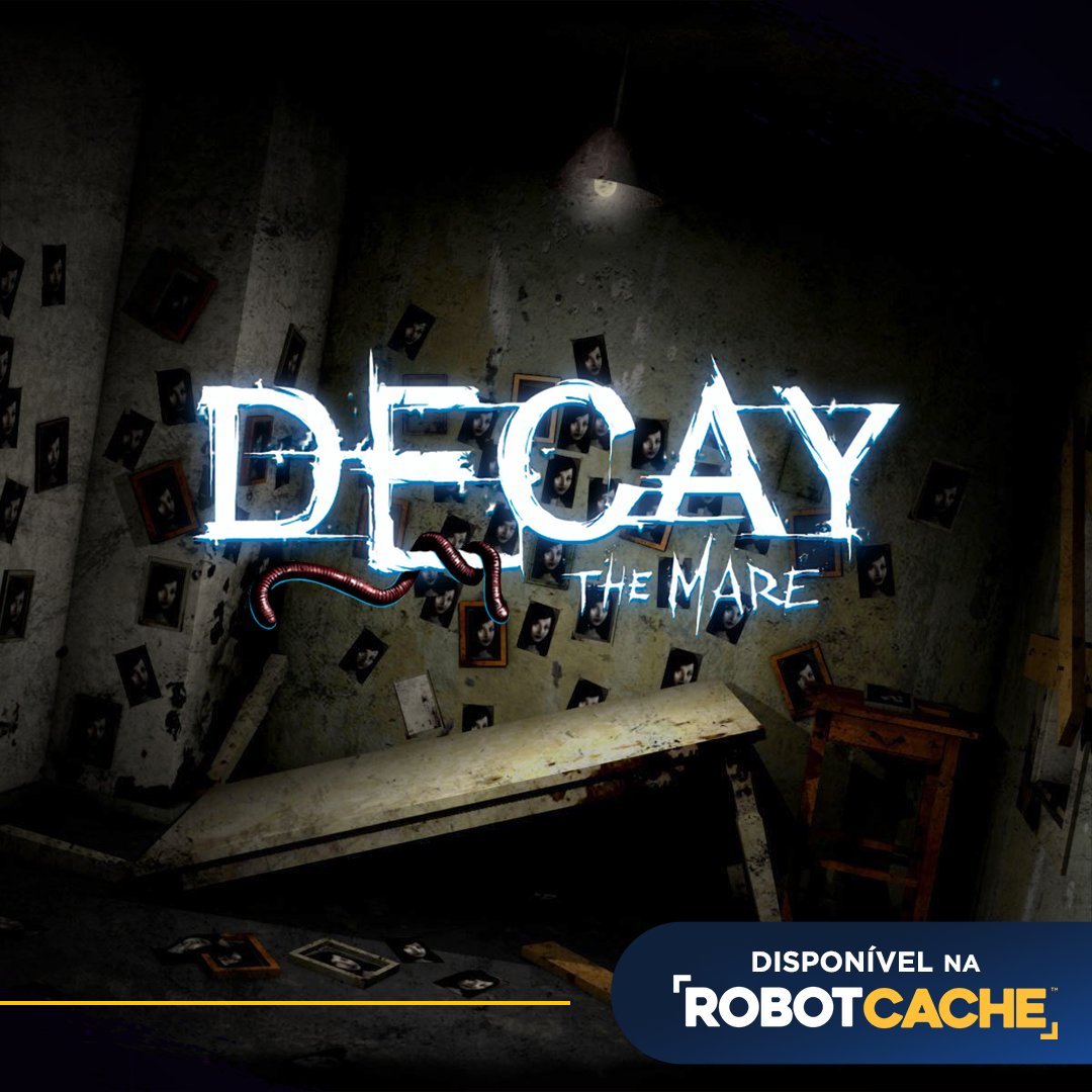 RobotCacheBR's tweet photo. Decay:The Mare é uma aventura de terror 3D inspirada nos clássicos Resident Evil e Silent Hill, ou seja, bom para jogar sozinho e com fones de ouvido. https://t.co/Nelcp9FeRg https://t.co/SPH6d2oHFS