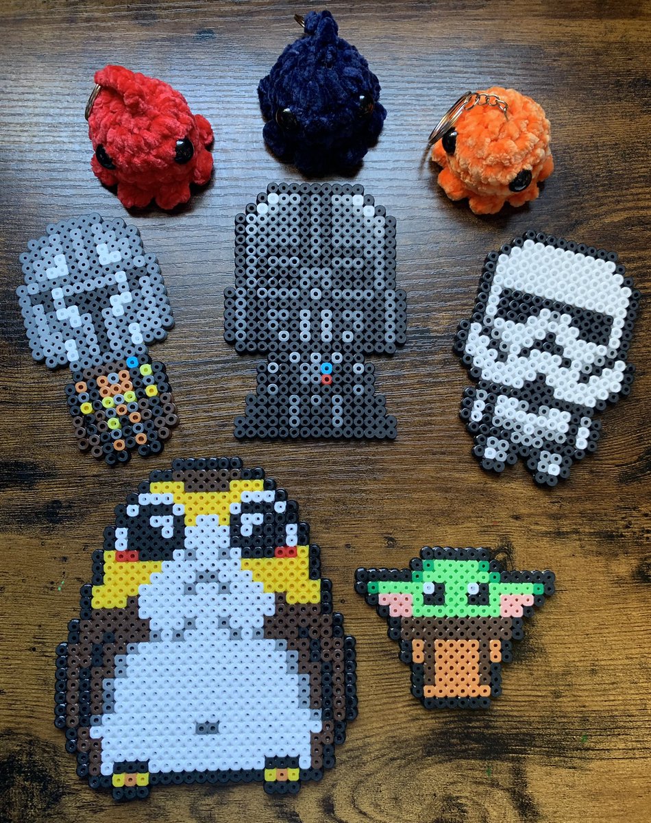 AmorManualidad's tweet image. Estos pulpitos y hamas de Star Wars ya tienen dueño y están ya en su nuevo hogar 🥰. Tenemos más disponibles en nuestro Etsy! 

¡Que la fuerza os acompañe pequeños! 😎

#StarWars #Pulpitos