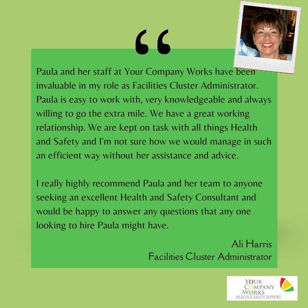 yourcoworks's tweet photo. What our customers say.... ⁠
⁠
To find out how I can help you, call me on 07799 533094, email me at, paula@yourcompanyworks.com or visit https://t.co/lgEyZE8gox⁠
⁠
#FeedbackWelcome #CustomerFeedback #YourCompanyWorks #YCW #HealthSafety #Support #Guidance #WorkingTogetherWorks https://t.co/EmxJuxweSr