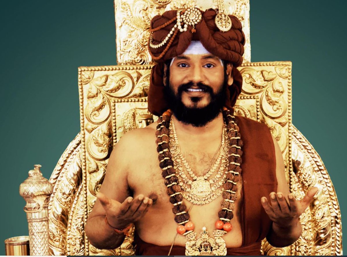 ParaShivaGold's tweet image. Our Paramashiva...in #ParamashivohamLevel3 he grants you more than what you ask and brings you to the never experienced #multiverses and shows you more than you know you!

#Nithyananda #Kailasa #India #Tamilnadu #Hindu #Hinduism #Guru #Spiritual
