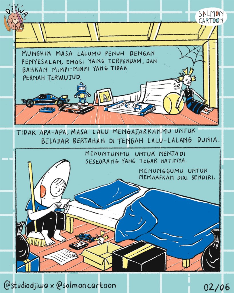 salmoncartoon's tweet photo. Ruang Sunyi (1/2) https://t.co/Yvl0LAbB97