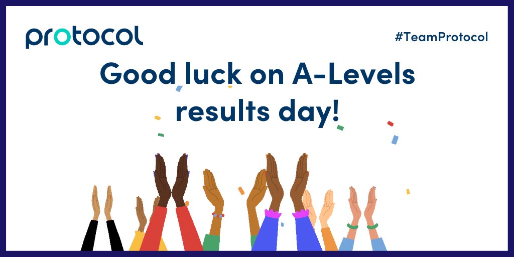 Protocol_Rec's tweet image. Good luck to everyone getting their A-Level results today! And remember, whatever your results may be, they don’t define you #AlevelResultsDay2022 #TeamProtocol