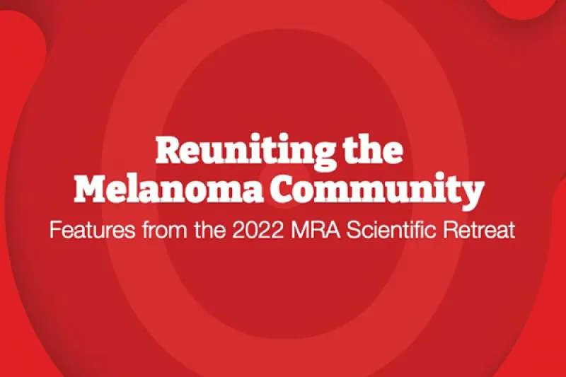 MelanomaReAlli's tweet photo. Each year MRA brings together hundreds of people from across the melanoma community to exchange ideas, report on scientific progress, celebrate achievements, and mourn our collective losses.

Read the latest report highlighting the 2022 Scientific Retreat https://t.co/9dmHczPn9p https://t.co/doSXYDegUB