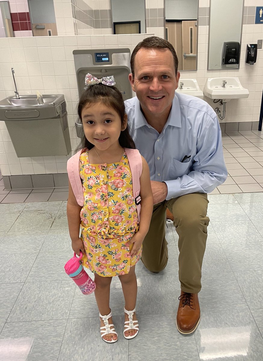 This!!!  Precious Pre-K Cooper Cougar….  Love this campus and so excited for her future!