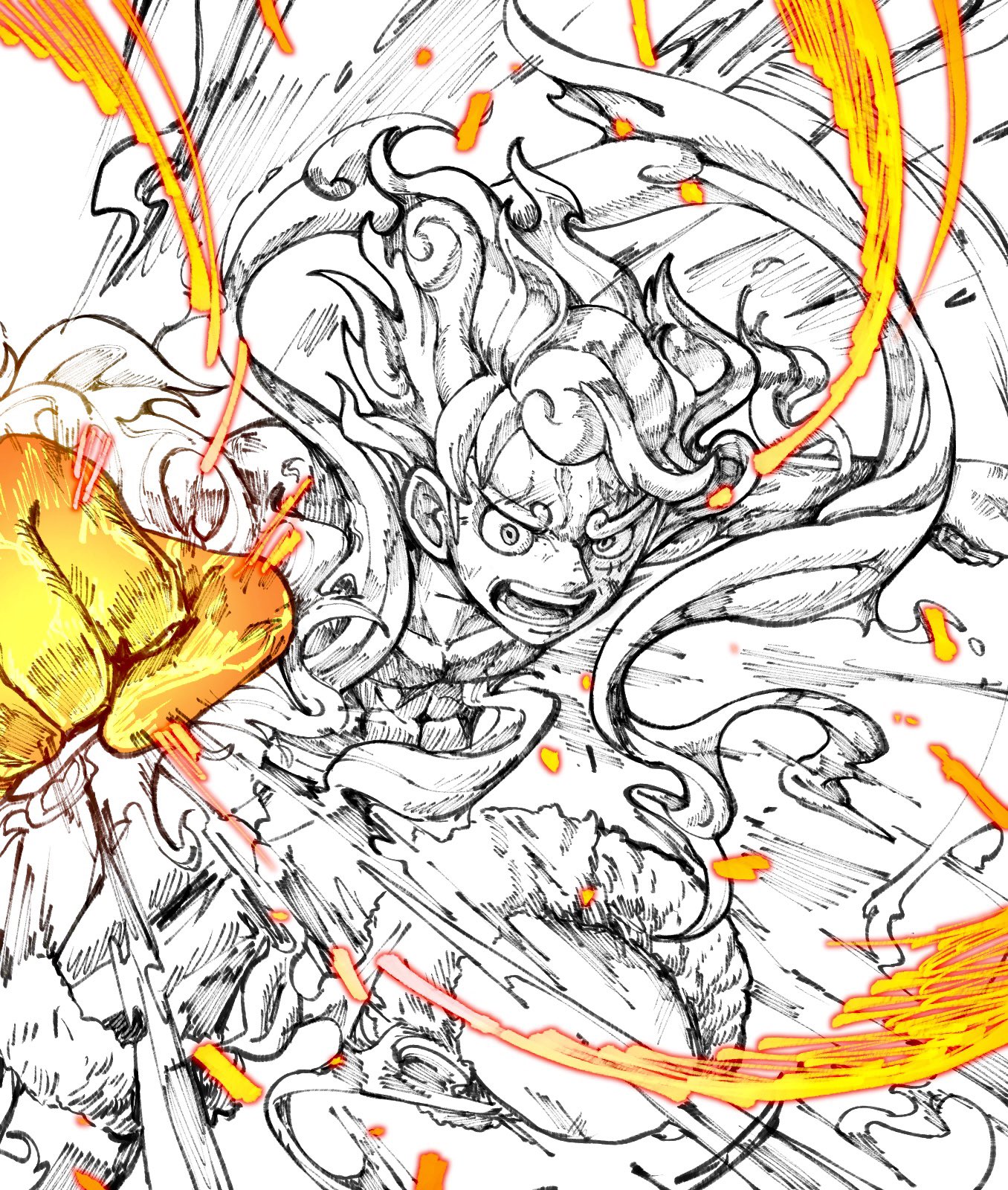ワンピース イラスト 9🔥ファイヤー‼︎ (@kage_yutaka) on X