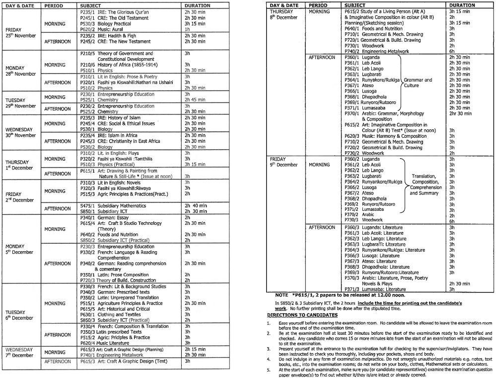 JohnOlupot3's tweet photo. The @UNEB_UG timetable &amp; guidelines for U.A.C.E candidates. #UNEB2022 @JanetMuseveni @Educ_SportsUg @OgwangOgwang @MoICT_Ug #JohnCrysestomMuyingo @DeKaMug https://t.co/9lbDwzA2yc
