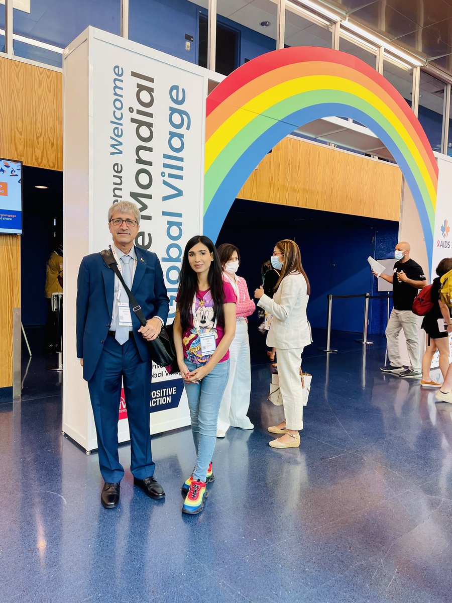 DrSarahGillKha1's tweet photo. With DG health (sindh , Pakistan ) , Dr.Muhammad Juman Bahoto at International AIDS Conference 2022,Canada.
Step Toward inclusive health policies and implementation programs.
#sarahgill #pakistanfirsttransgenderdoctor #IAS2022 #Gia #pakistanitransgender #dghealth #sindh https://t.co/HNFzDHJ0uy