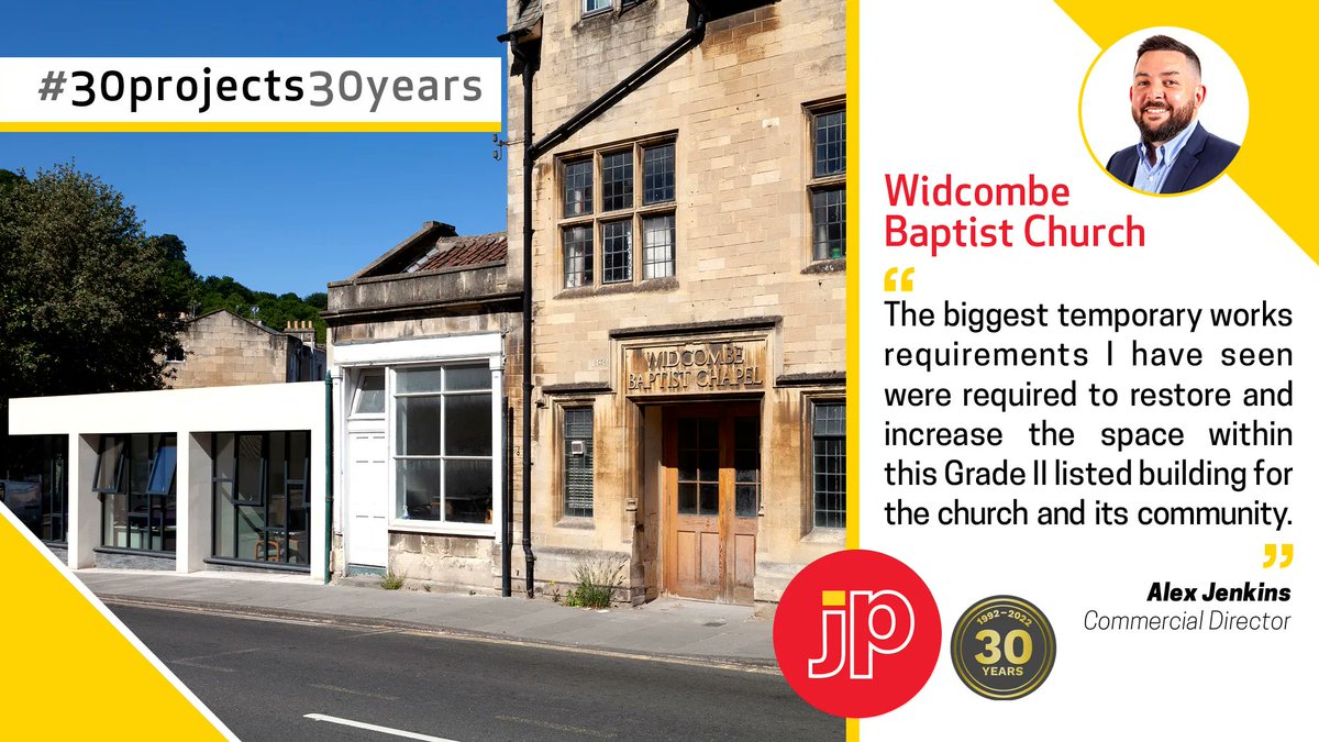 For this week’s #30Projects30Years, we’re celebrating a feel-good refurbishment to extend the facilities of a church in Bath.