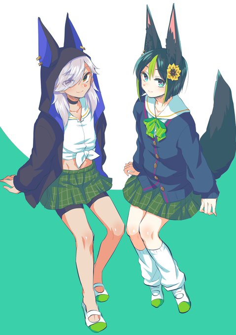 (原神垢作ったので別垢から再掲)
教令院の制服、これらしいです(大嘘)
セノくんとティナリくんの関係が早く知りたいな……
#Tighnari #cyno 