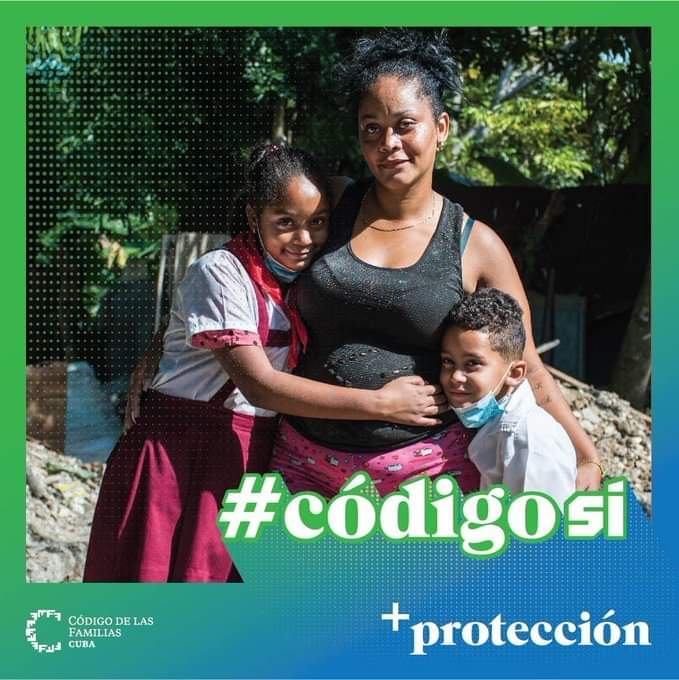 #CódigoSí...…Por las familias cubanas, por Cuba. Referendo popular este 25 de septiembre.
#CodigoDeLasFamilias #CubaPorLaVida