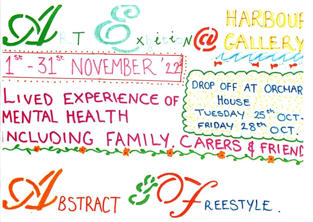 Have you ever used art as a way of expressing yourself? Focus UP &amp; <a href="/OrchardHouseJCI/">Orchard House</a> invite Jersey islanders living with mental health illness (as well as family, carers &amp; friends), to contribute to an art exhibition in November. Email focusUP@focusmi.org for more info.