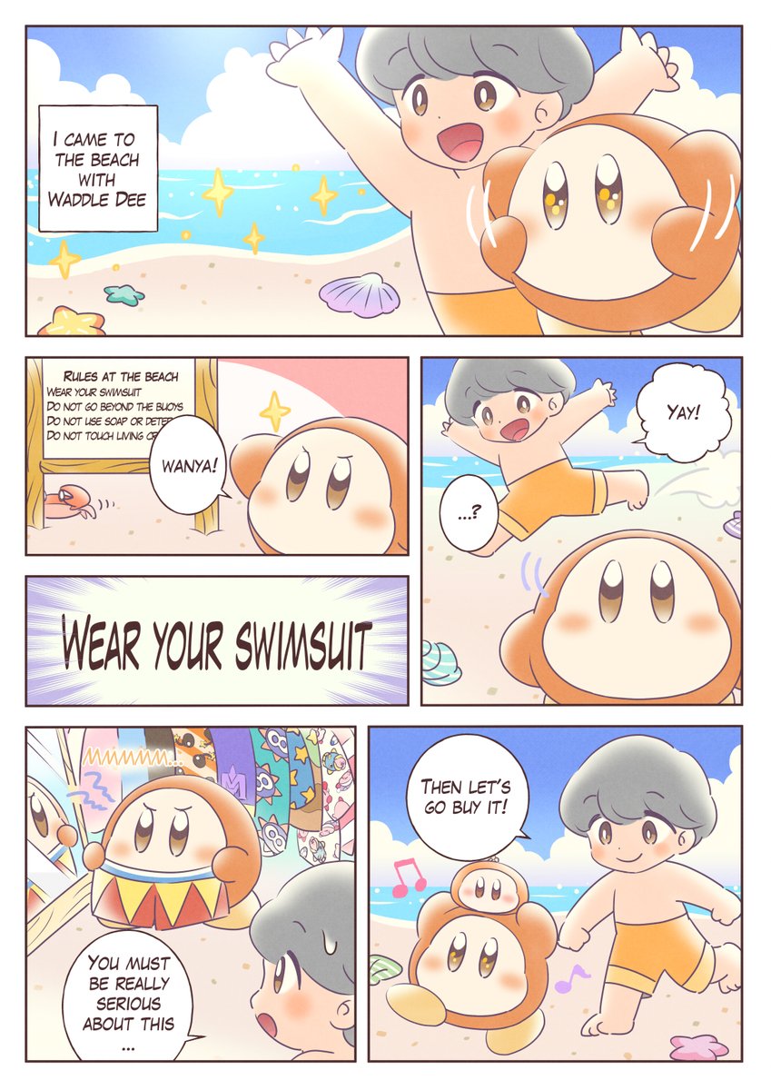 Summer memories with Waddle dee🏖 