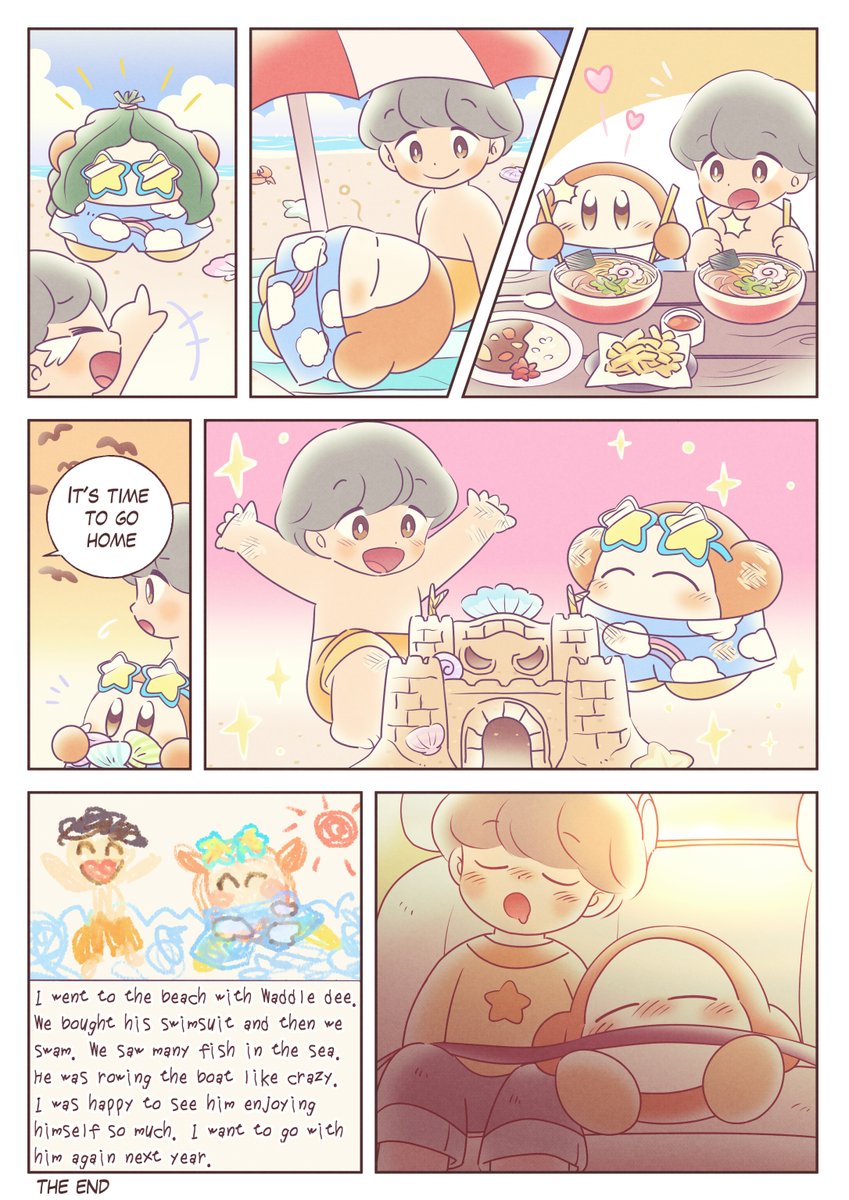 Summer memories with Waddle dee🏖 