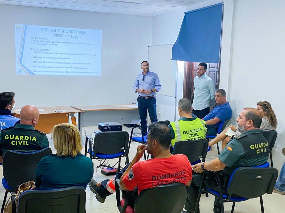 #Teguise inicia la licitación de un servicio que optimizará el desarrollo de eventos públicos en materia de seguridad ✅ El valor estimado del contrato es de casi 170 mil euros y la fecha de presentación de ofertas finaliza el próximo 26 de agosto