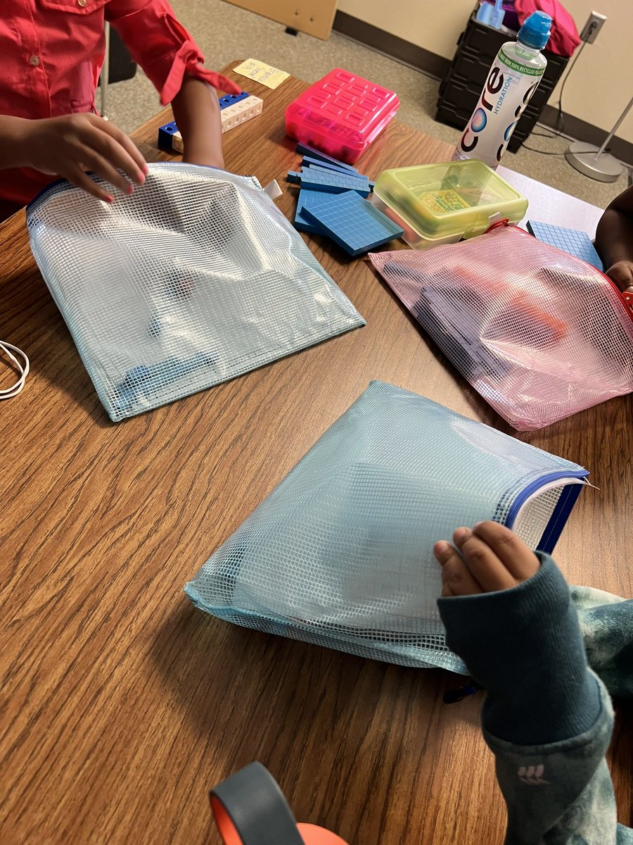 Mathematicians exploring the math tools that will be in their tool kit for them to use for the year!!