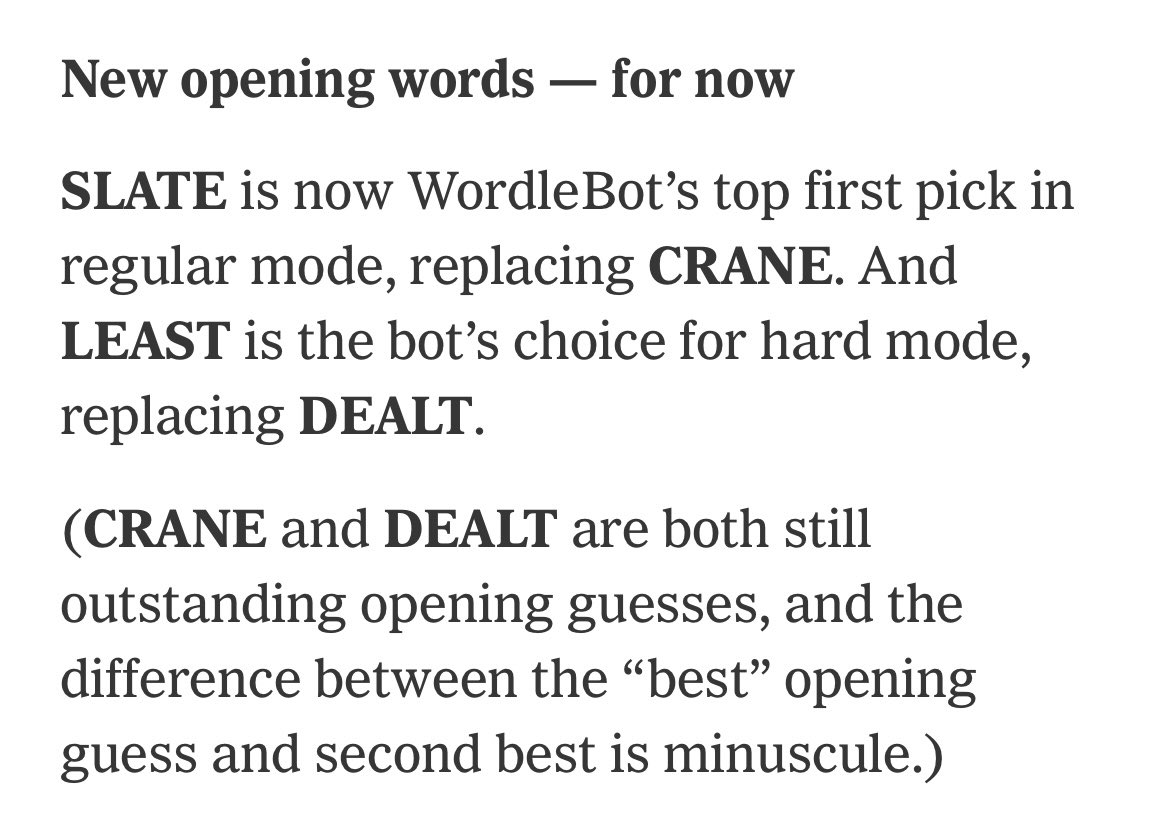 What's a Good Opening?