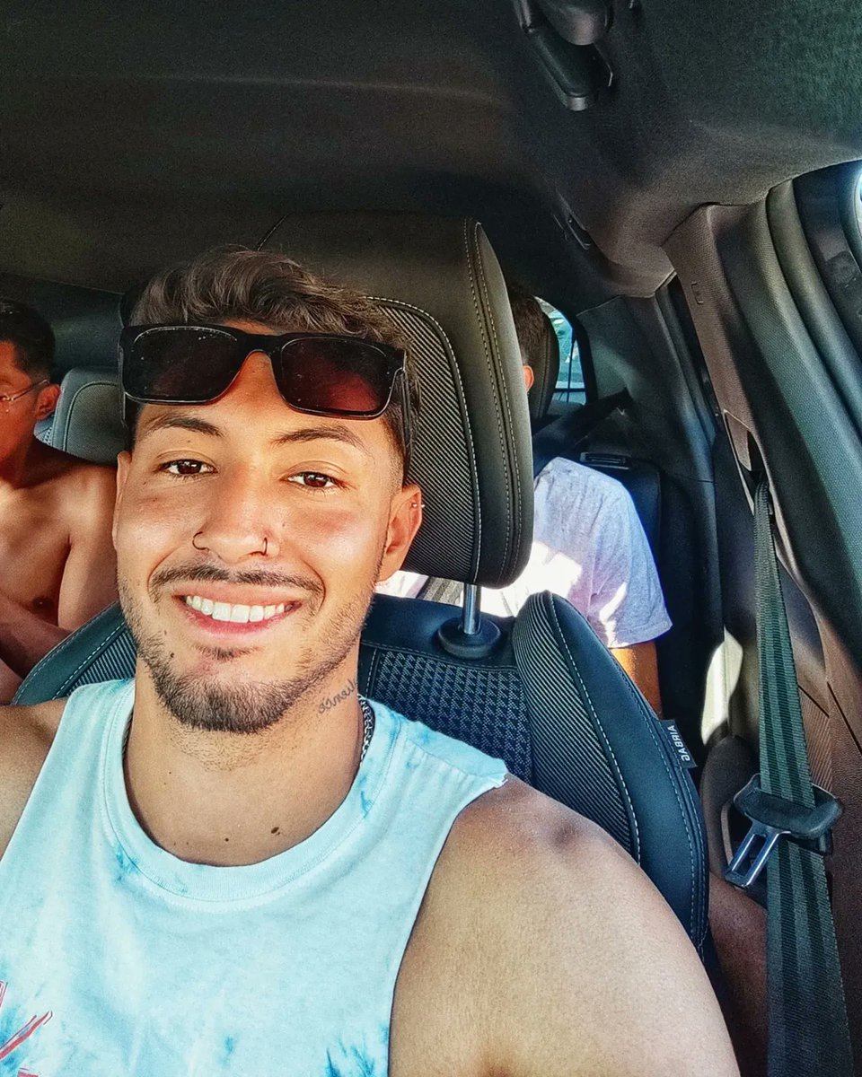 haciéndome el guapo