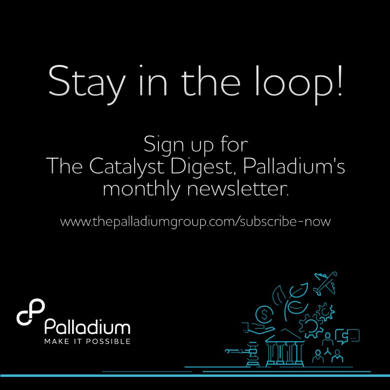 PalladiumImpact's tweet photo. The Catalyst Catch Up: This week at Palladium we discussed how to make cattle farming more sustainable, the future of the international development sector, and how @DataFIproject is using data to design more equitable HIV activities &amp; services.