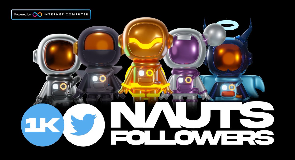 NautsWorldHQ's tweet photo. #NFTGiveaway
To celebrate our first #1K followers we're giving away a #Nauts cloning chamber #NFT + Goodies!
To enter:
❤️ Like
🔁 Retweet
😎 Tag a friend
💯 Follow @YumiMarketplace
🤯 Discover #Nauts on https://t.co/Ci7yaJgkiq
🏆 Winner announced in 24hrs!
#WeDontSleep #ICP #YUMI https://t.co/pMTeIHJ7KZ