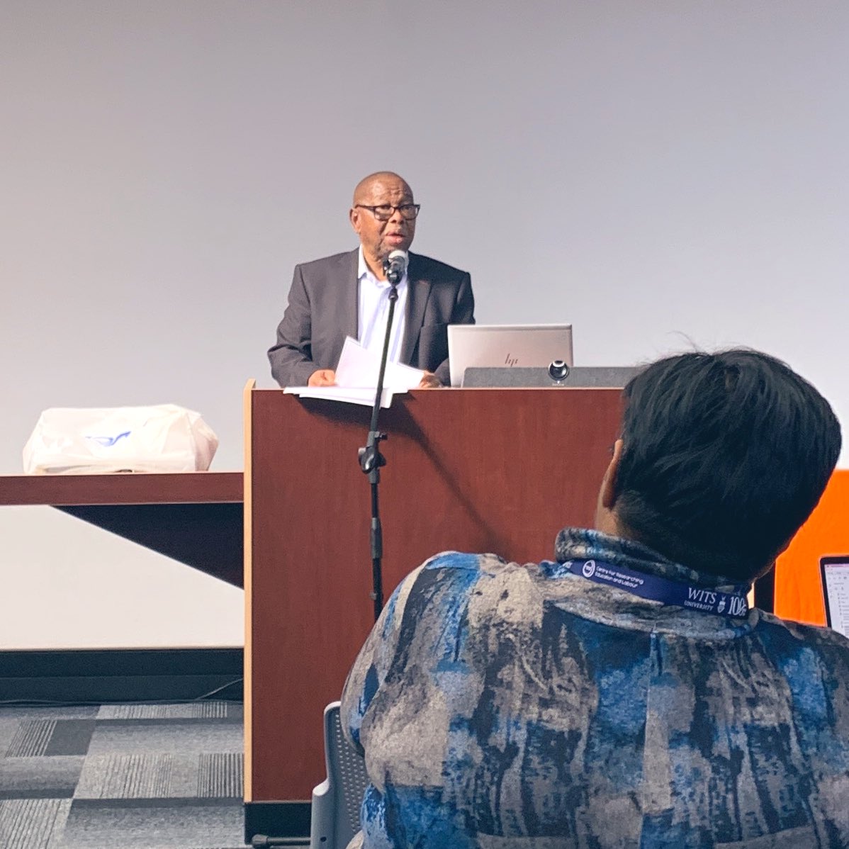 iamndaba's tweet photo. Minister Nzimande commends the work of the @Wits_REALCentre for its work and its contribution to the work of the DHET. And deemed it an โindispensable research institutionโ#Real10 https://t.co/H9F0elkORh
