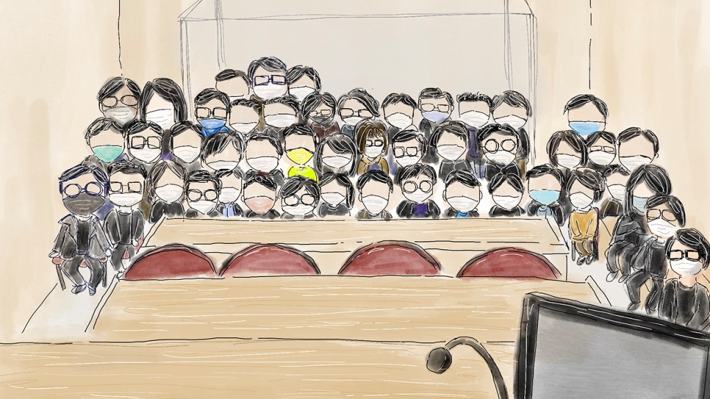 Hitchcockbirds's tweet photo. @monkmonkii A photo of 47 "defendants" had been detained without trial for more than a year. The latest application in denying the presence of jury would be another brutal blow.
#SAVE12 #SAVE47 #FreeAllPoliticalPrisoners
Sauce: https://t.co/X3AZqaa9Q9 https://t.co/gr4LkSpv9i