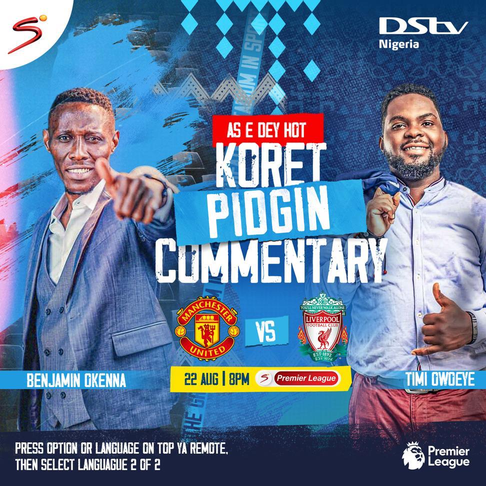 timirhema's tweet image. The much awaited moment is finally here...We go live!!!
#PidginCommentary
#premierleague 
Dont dordoryor!!!😎