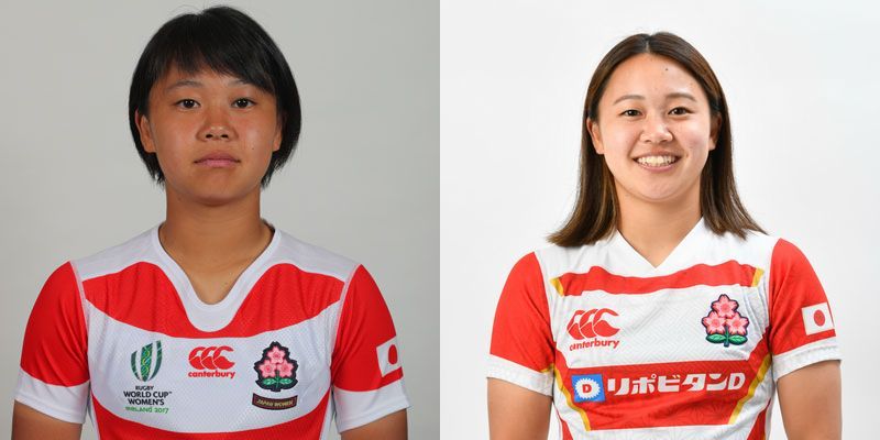 アイルランド戦で先発出場する津久井萌選手。5年前に女子RWC2017でベスト15に選出された頃と比べるとやっぱでかくなったな。期待