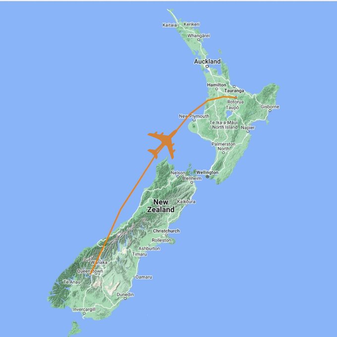 Map of Aotearoa New Zealand