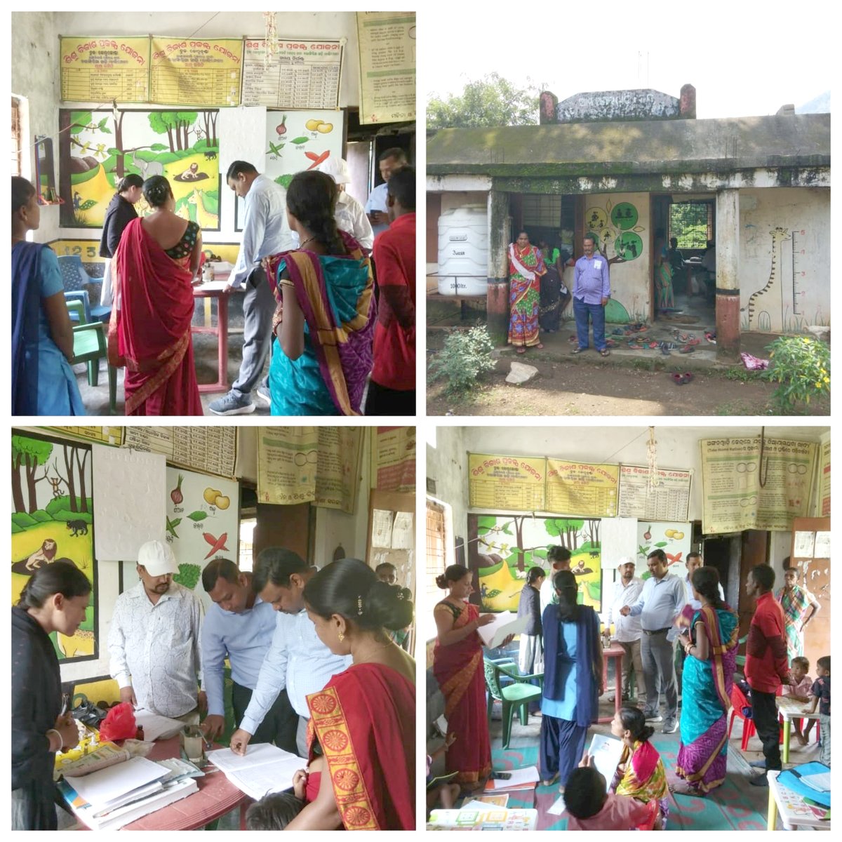 Surprise visit by Sub-Collector to the AWC at Word No. 12 of Balimela NAC &amp; inspection of records, quality of hot cooked meal &amp; verification of registers of the AWC &amp; also interaction with AWW, ANM &amp; beneficiaries. <a href="/WCDOdisha/">Department of WCD, Government of Odisha</a> <a href="/HFWOdisha/">H & FW Dept Odisha</a>