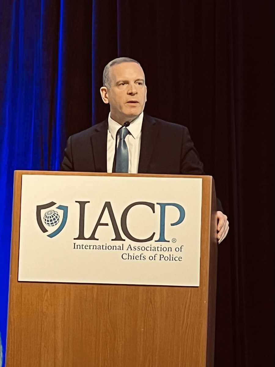 ⁦<a href="/FBI/">FBI</a>⁩ Deputy Director Paul Abbate providing supporting remarks on day 2 of the ⁦<a href="/DHSgov/">Homeland Security</a>⁩ and ⁦<a href="/TheIACP/">The IACP</a>⁩ 2022 Intelligence Summit.