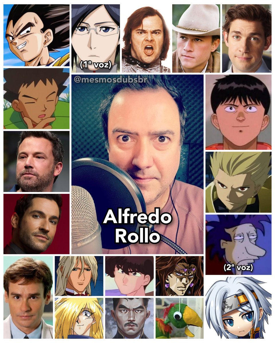 TODOS OS DUBLADORES BRASILEIROS DO VEGETA! 