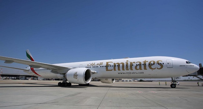 Emirates airline, all flights, Nigeria