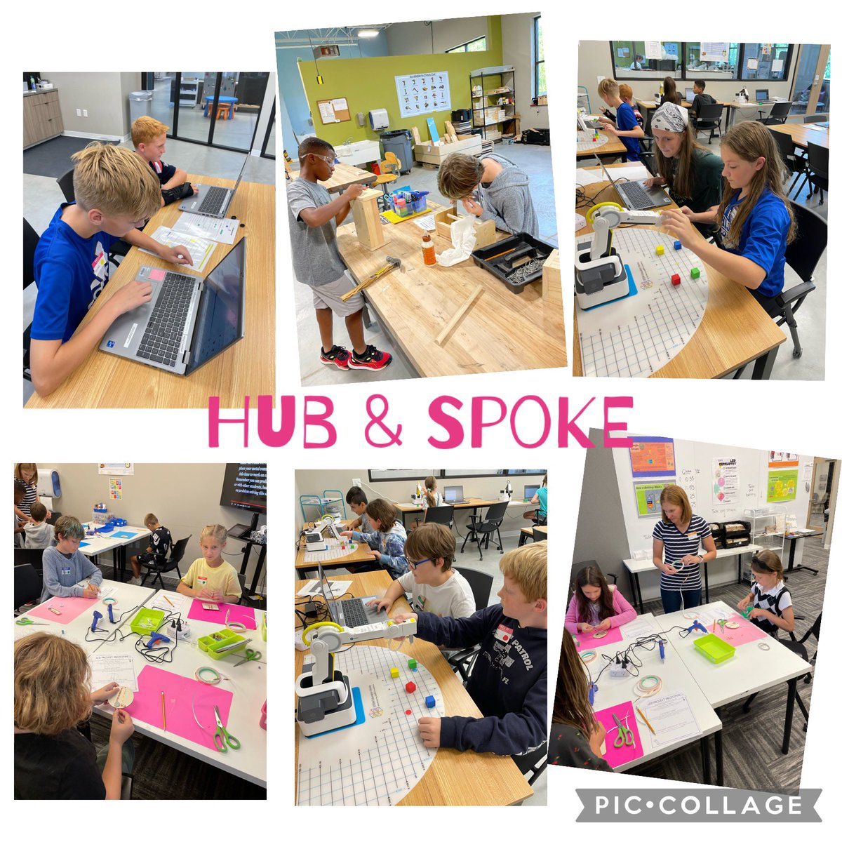 Hub and Spoke Day 2 did not disappoint! These kids are rockstar problem solvers! Thanks for hosting us <a href="/JSuskovich/">Jennifer Suskovich</a> <a href="/HJHPanthers/">HIJH Panthers</a>