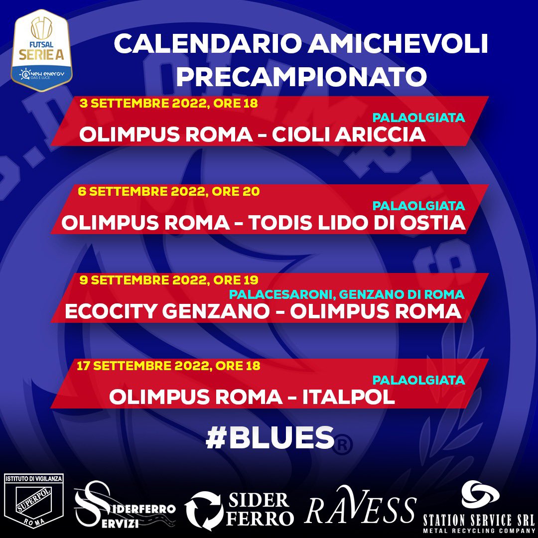 La news ➡️ asolimpus.it/news/preparazi…

#Blues #ForzaOlimpus
