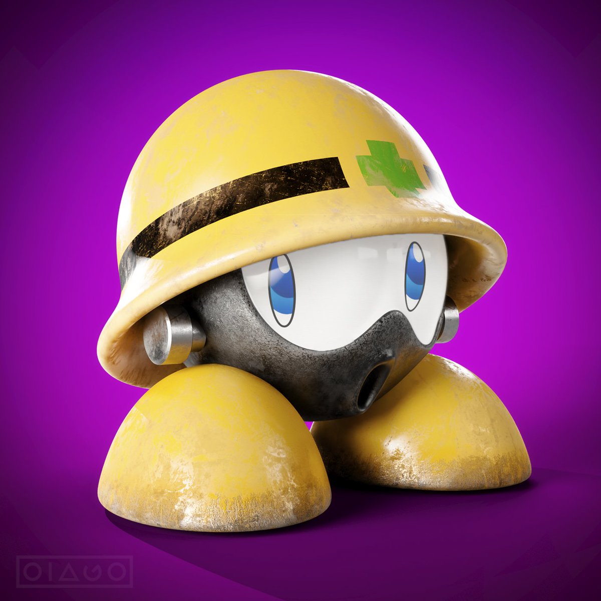 Un modelo sinxeliño dunha das miñas sagas favoritas! ❤️

#Megaman #Rockman #Blender #B3D