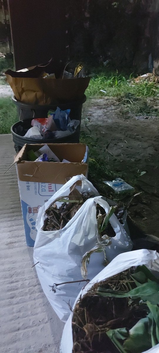 Luitboy's tweet photo. Tons of garbage accumulated at each household as @gmc_guwahati is not collecting them from Shahid path, Jatia (Kahilipara road) region of Guwahati. Multiple complaints  been already raised but no action yet. Please look into this GMC.
@TheAshokSinghal @CMOfficeAssam @mygovassam https://t.co/1Chsn68Ydr
