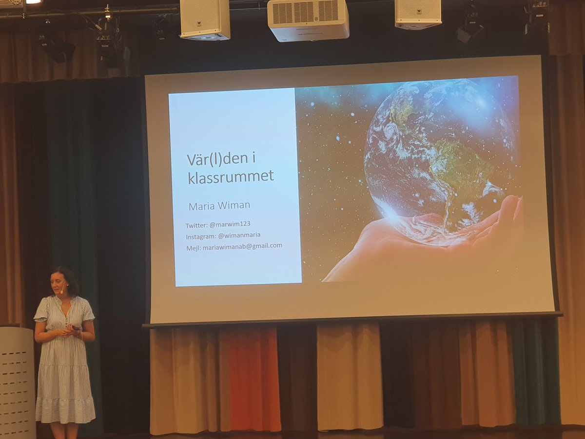 Vilken inspirerande föreläsning vi fick ta del av! Tack <a href="/CharlotteDahls2/">Charlotte Dahlström</a> för att du bjöd med oss på #bo_skola för att lyssna till 
<a href="/marwim123/">Maria Wiman</a> 👍