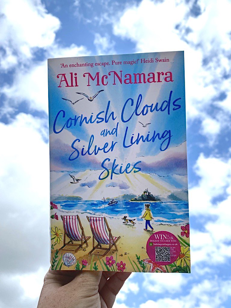 CLOUD NINE ⛅️

Finally, it’s publication day! 🙌🏻 🎉 

This book is very special to me, so I really hope you all enjoy heading back to St Felix again for more Cornish mystery and magic. 💫 

Cornish Clouds and Silver Lining Skies is out now in bookshops, supermarkets &amp; online.⛅️