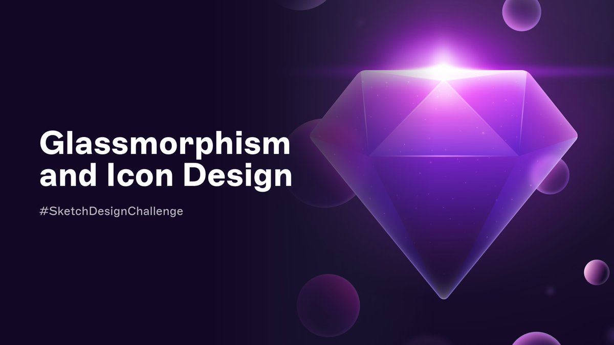 sketch's tweet photo. Want to know what glassmorphism is all about? @tfalexandrino is walking us through just that and more over on YouTube next week. Save the date 🤩 #SketchDesignChallenge

 https://t.co/XNSpiLOhji https://t.co/6hR1jqtCWz