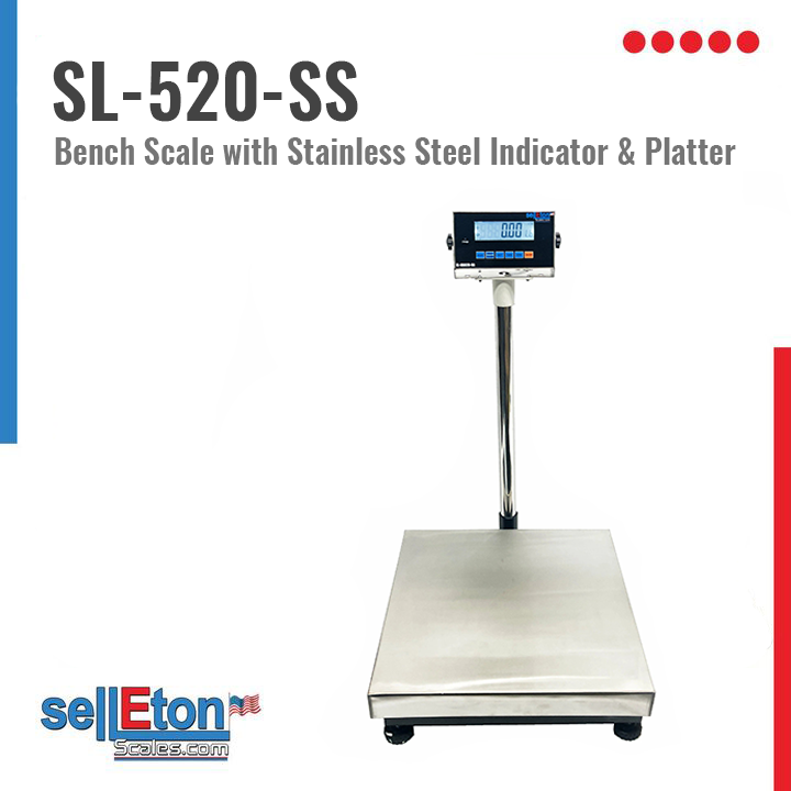 SelletonScales's tweet photo. 📌📌📌SellEton SL-520-SS-16"x 20" Bench Scale with Stainless Steel Indicator &amp; Platter 800 lb x .05 lb
👇👇👇SHOP NOW👇👇👇
🔗🔗🔗https://t.co/d3lP7ZNCws
#SellEtonScales #BenchScale #SL520SS #SellEtonIndicator #ShippingScale #MedicalScale #AnimalScale #CheckWeigher https://t.co/lHezuYnTn5