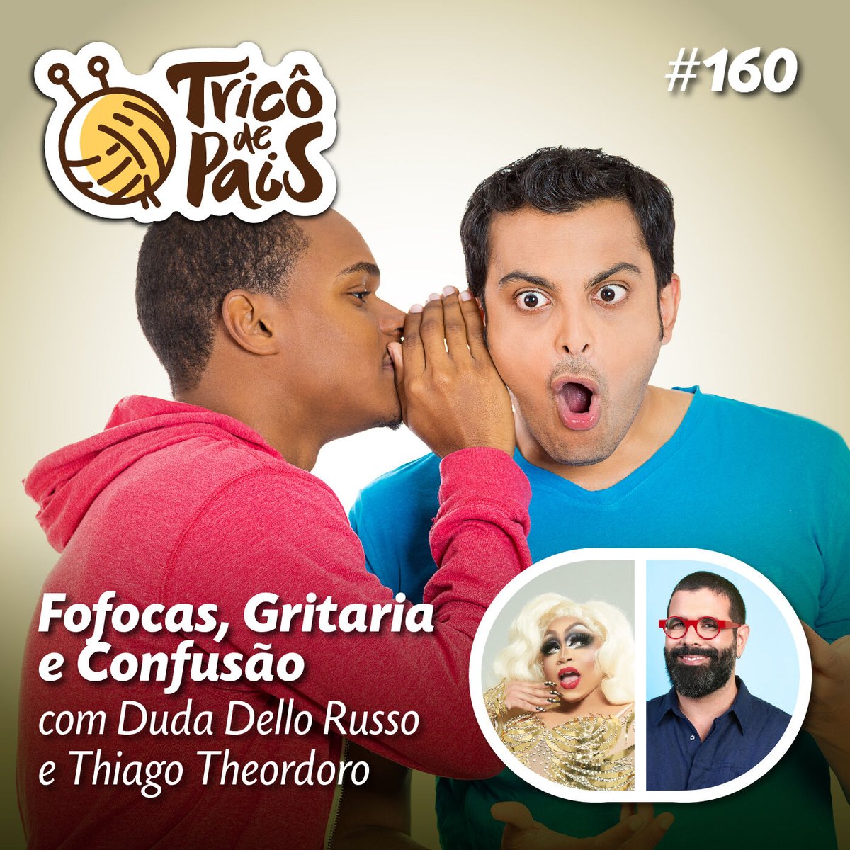 Nesse episódio o Thiago e o Tadeu recebem Duda Dello Russo e Thiago Theodoro para fofocarem sobre o mundo da parentalidade! Tem muita história de pais, filhos e agregados! Quem diria que o mundo hétero é tão movimentado?!?!?!?

bit.ly/3A3TAa9