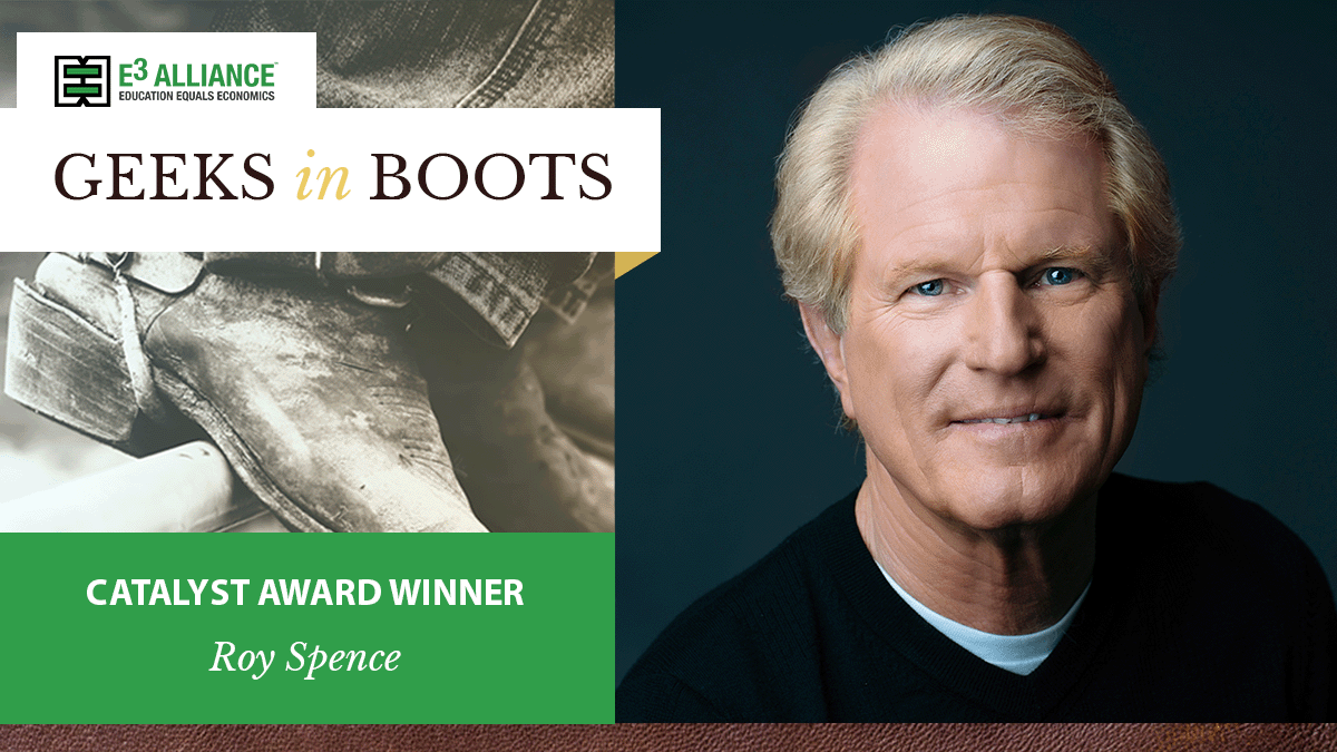 E3Alliance's tweet photo. Delighted to award Roy Spence as a Catalyst for Educational Change recipient. Cofounder & Chairman of GSD&M, he continues to blaze new trails with influential books, businesses, & campaigns. Join us to applaud his impact. https://t.co/ahv6D4exTk #CTXed @MakeItMovement @royspence https://t.co/K9j13H6M5A