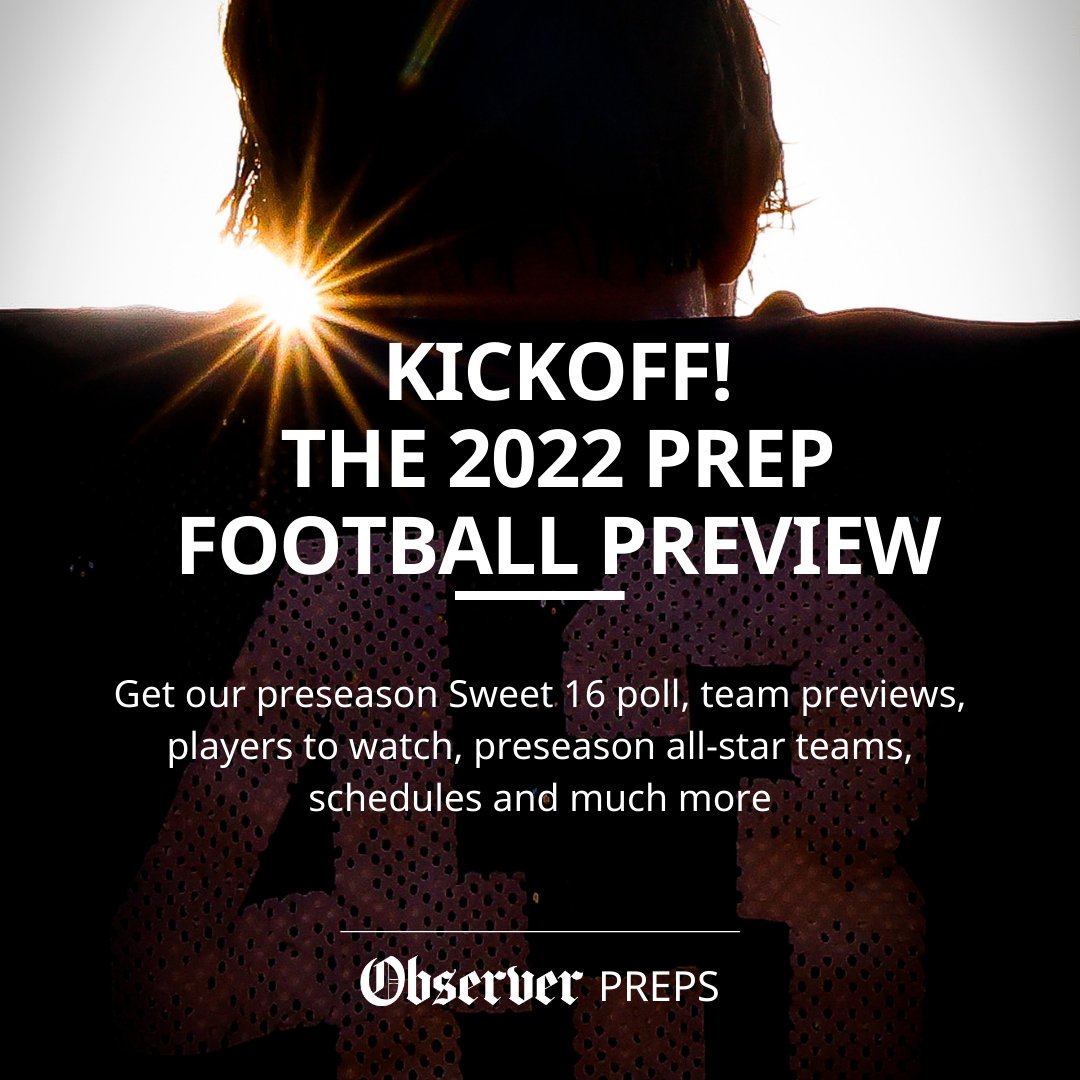 Here is <a href="/theobserver/">The Charlotte Observer</a>'s 2022 HS Football Preview. Inside:

👉Sweet 16 poll w/ features on each team
👉top 25 recruiting rankings
👉County previews, predictions, schedules
👉 <a href="/jedwardsjr23/">Jay Edwards</a>
's annual all-name team
👉The preseason All-Observer team

FREE LINK: bit.ly/3c7nylO